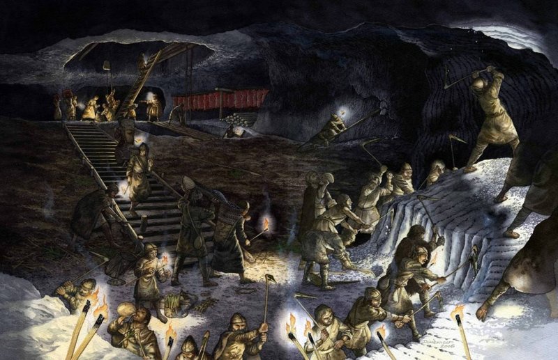 Iron Age Cart Burial From Hallstatt