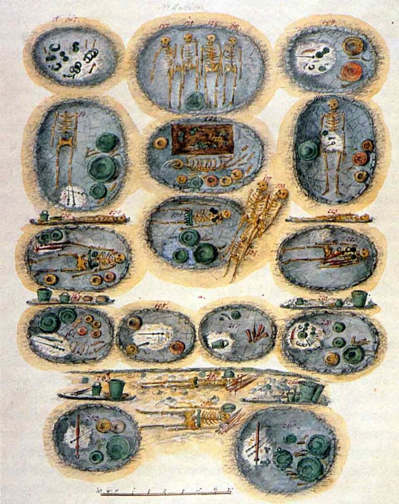 Iron Age Cart Burial From Hallstatt