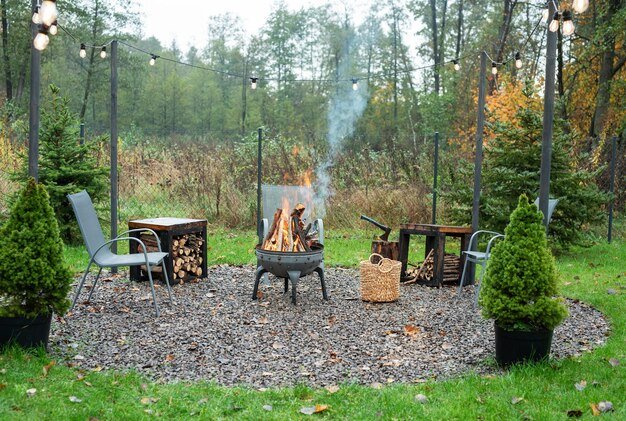 Iron Age Fire Pit Reconstruction