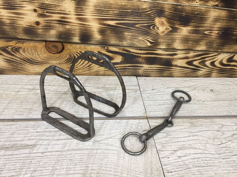 Iron Age Horse Bit And Tack