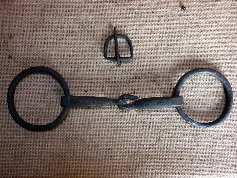Iron Age Horse Bit And Tack