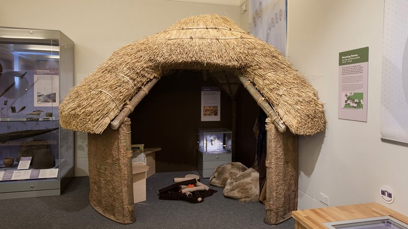 Iron Age Roundhouse Village Layout