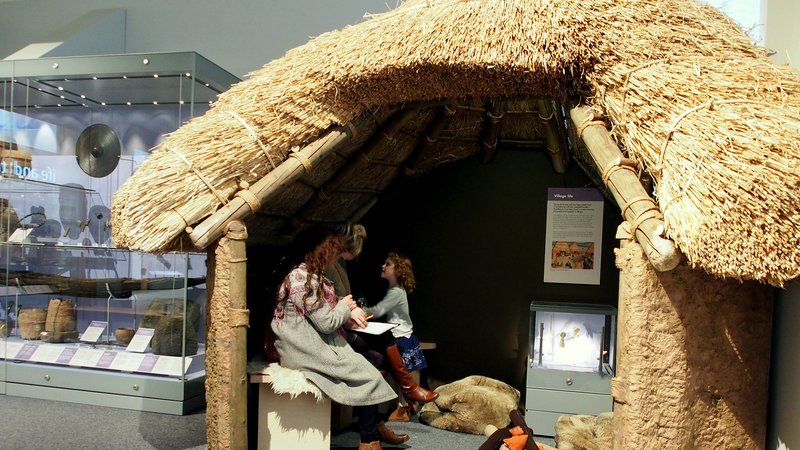 Iron Age Roundhouse Village Layout