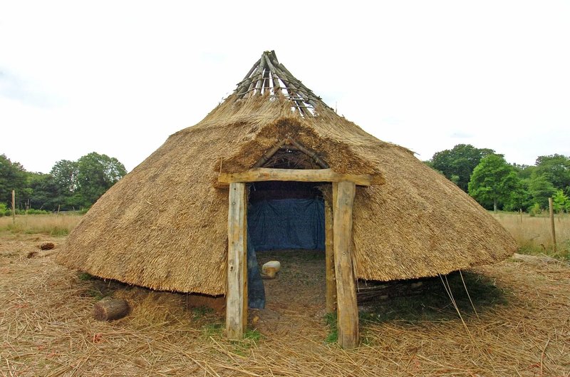 Iron Age Roundhouse Village Layout