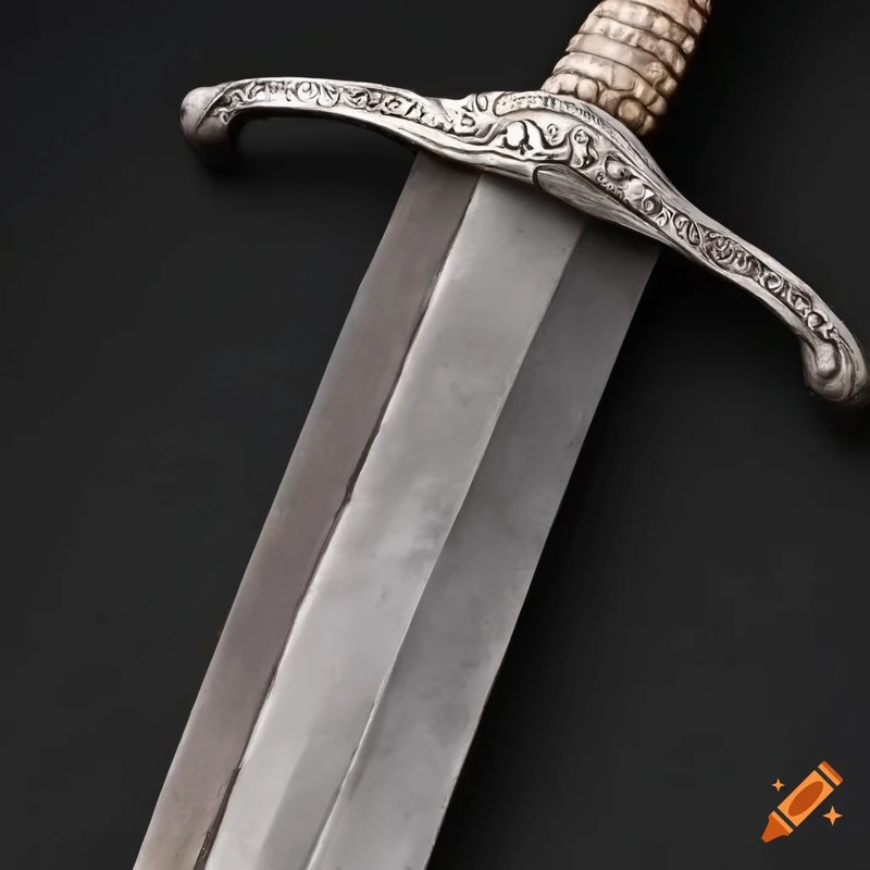 Iron Age Sword With Decorative Hilt<span class=