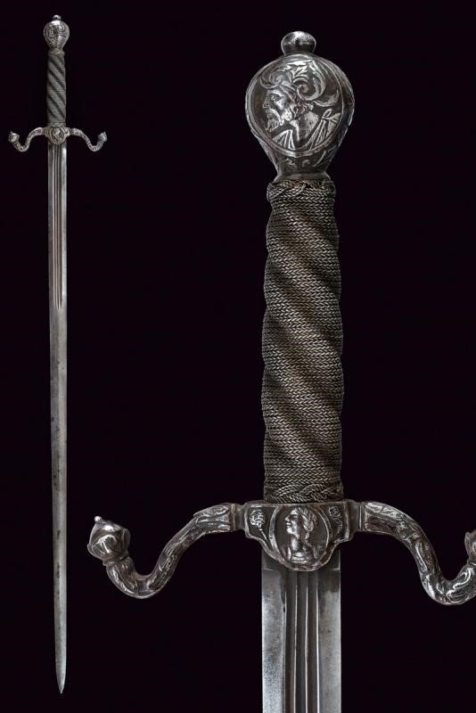 Iron Age Sword With Decorative Hilt