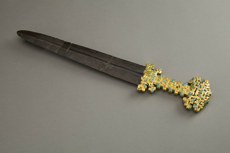 Iron Age Sword With Decorative Hilt