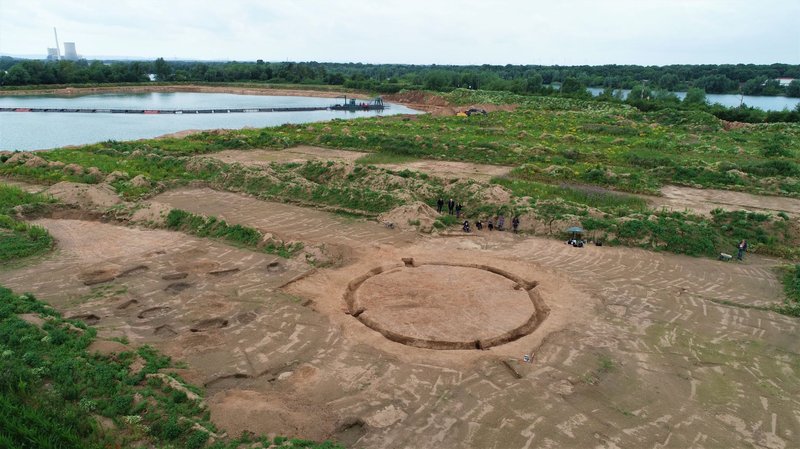 Iron Age Warrior Burial In Germany