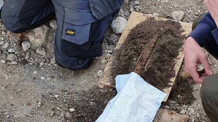 Iron Age Warrior Burial In Germany