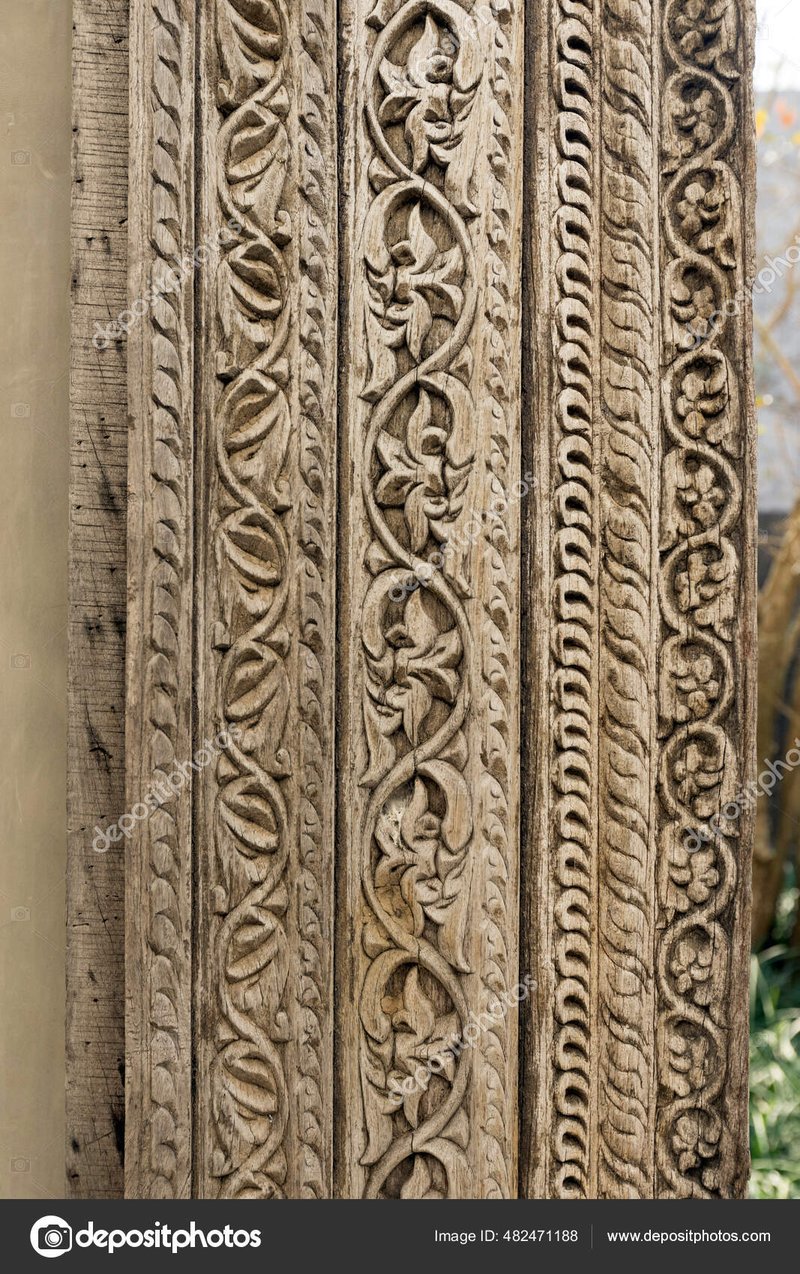 Khmer Sandstone Lintel Carvings