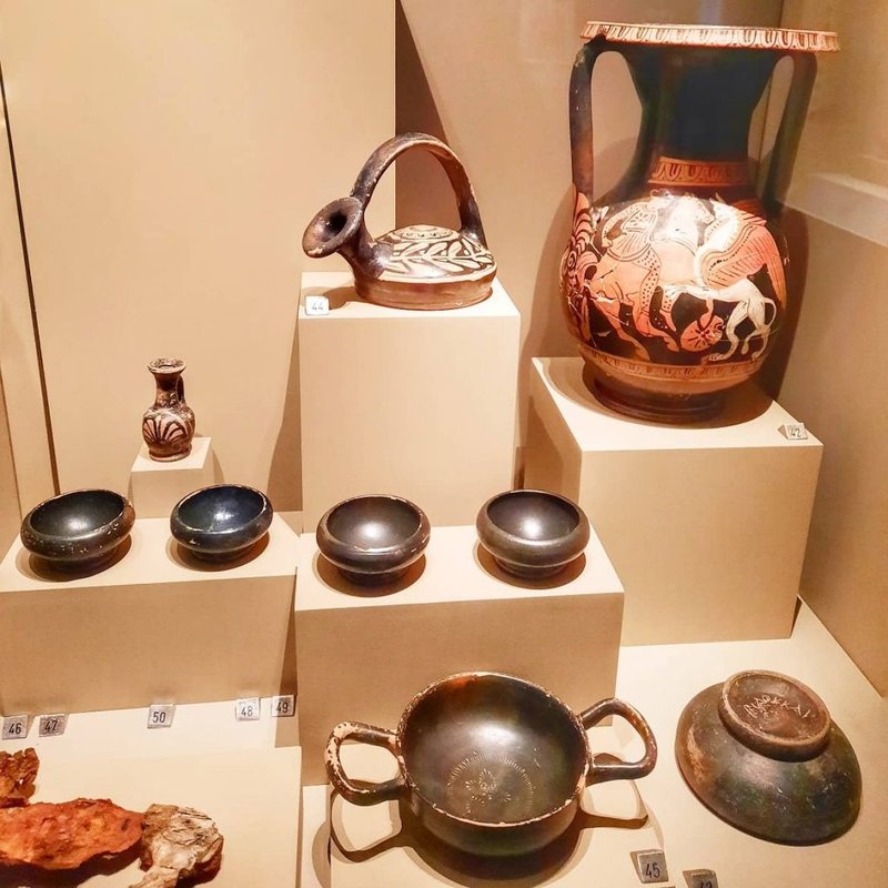 Macedonian Tombs At Vergina