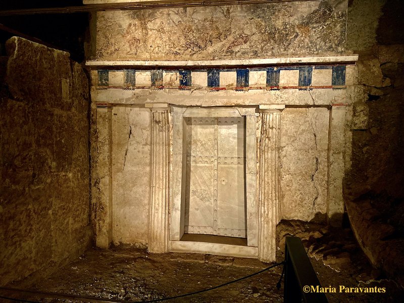 Macedonian Tombs At Vergina