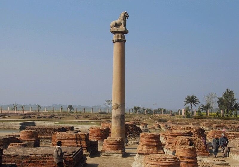 Mauryan Dynasty Stone Pillars
