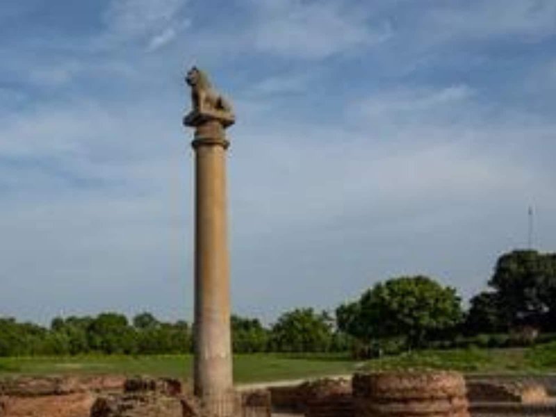 Mauryan Dynasty Stone Pillars