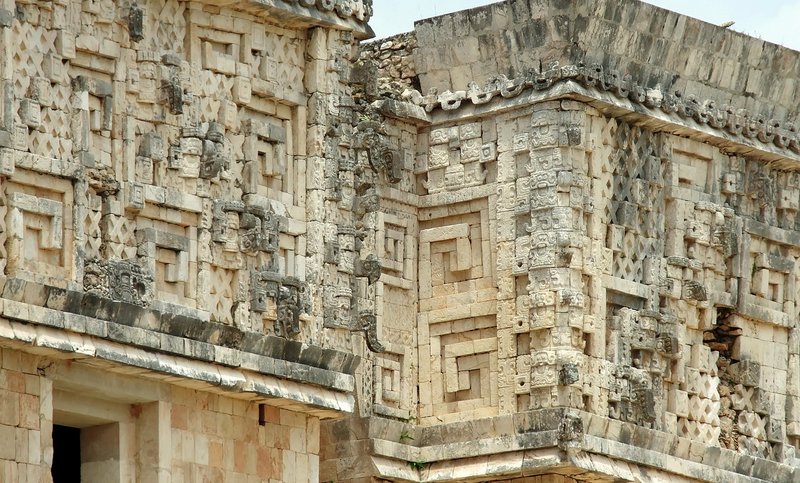 Maya Observatory At Uxmal