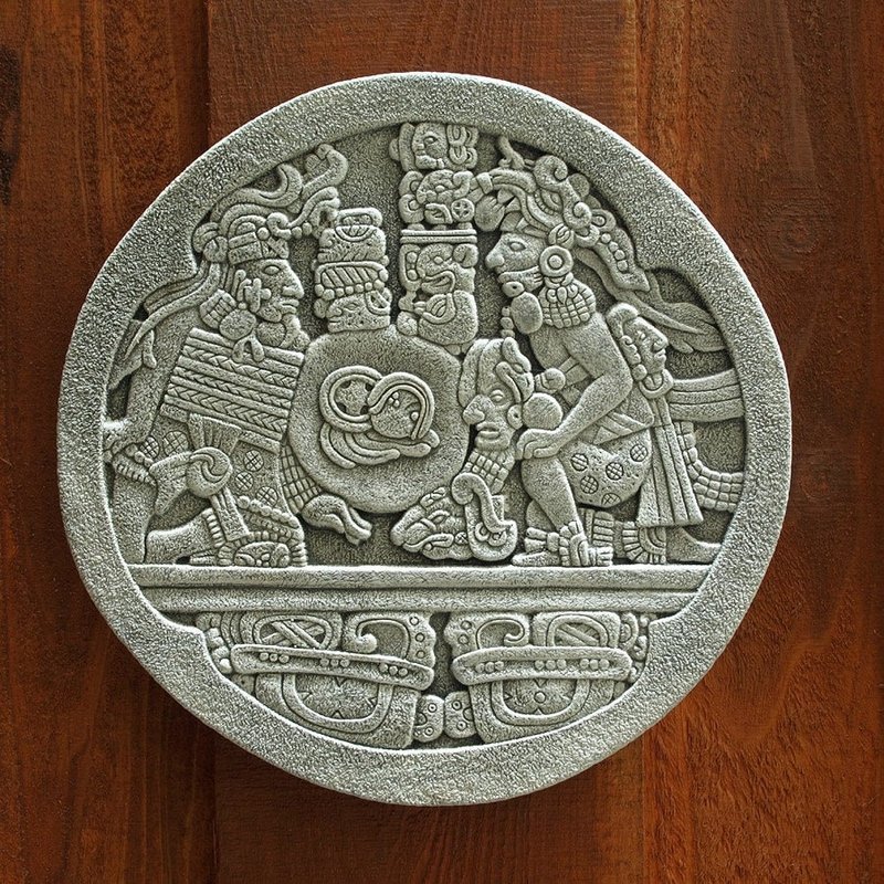 Mayan Ballgame Court Marker Sculptures