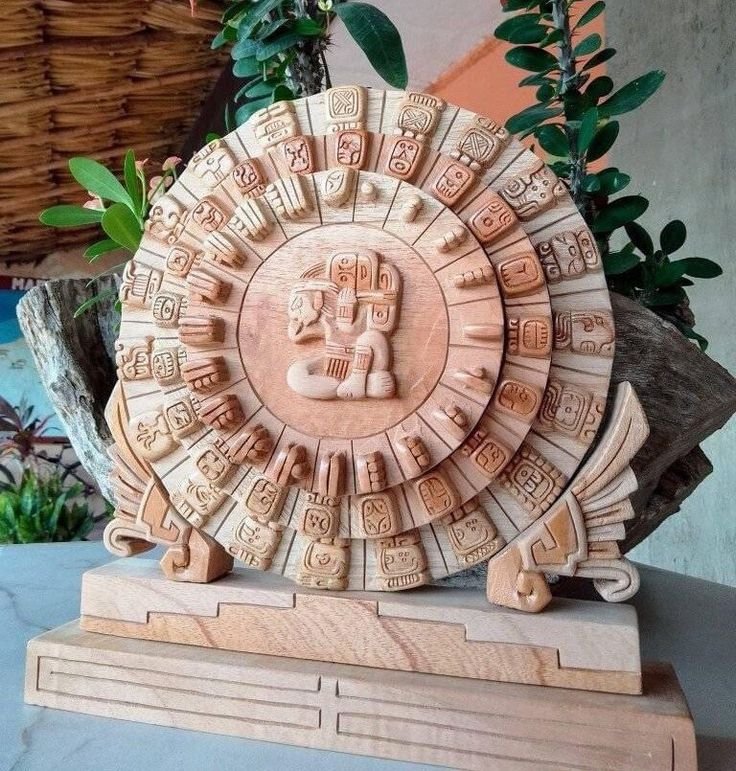 Mayan Calendar Glyph Carvings