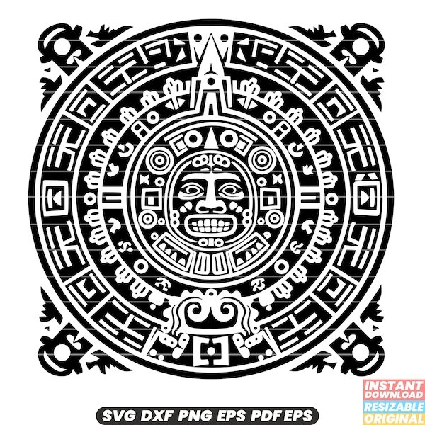 Mayan Calendar Glyph Carvings