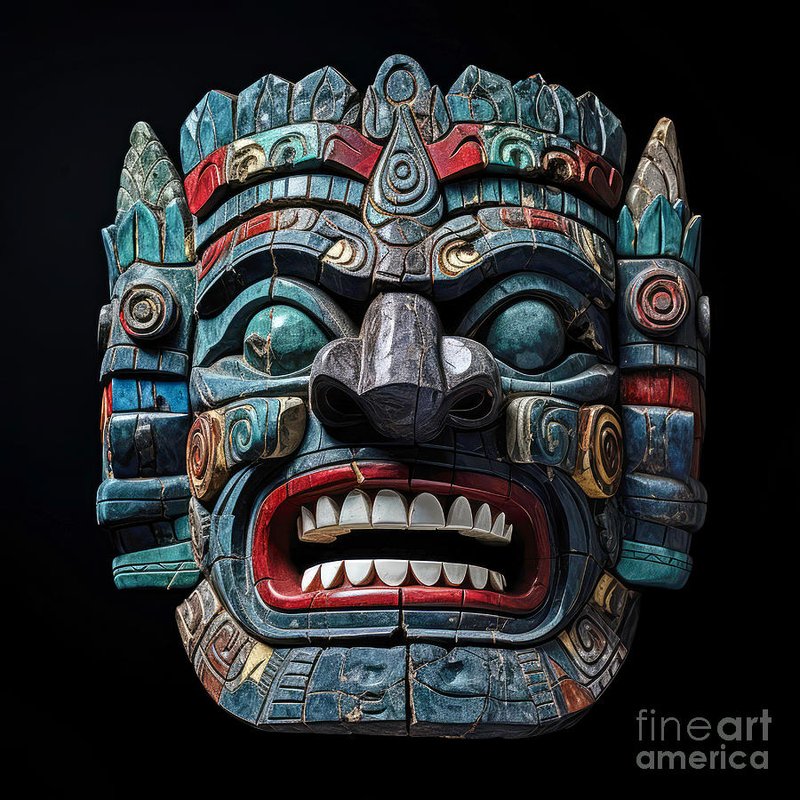 Mayan Elite Burial Masks