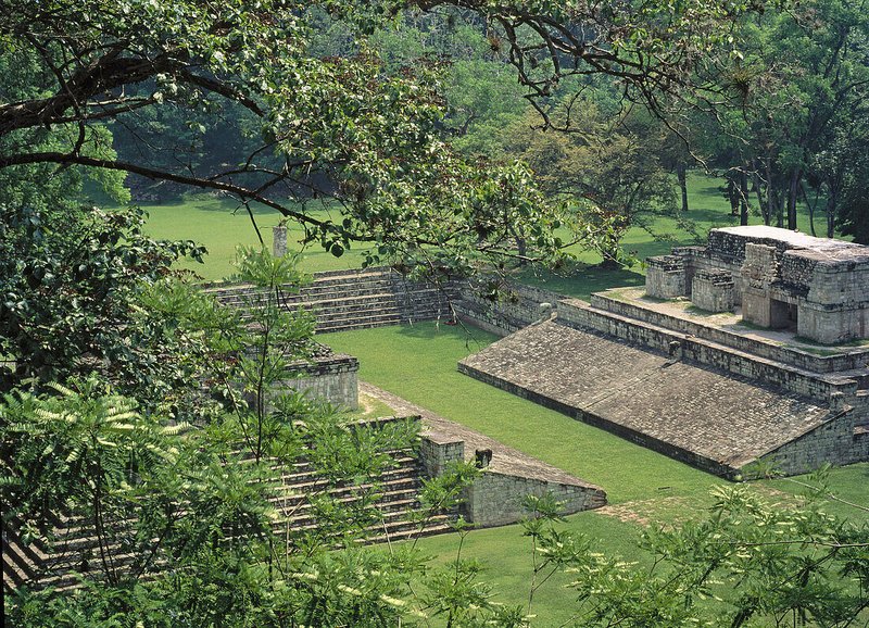 Mesoamerican Ball Court Ruins<span class=