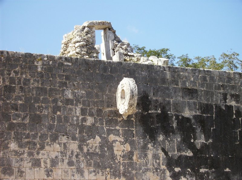 Mesoamerican Ball Court Ruins