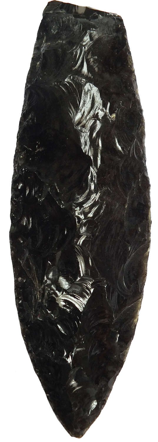 Mesoamerican Obsidian Blade Tools
