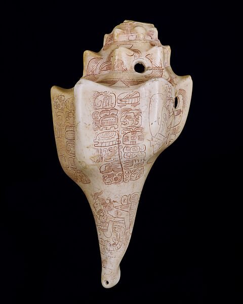 Mesoamerican Shell Trumpet Artifacts
