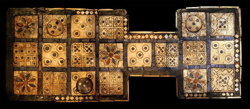 Mesopotamian Lion Hunt Game Board