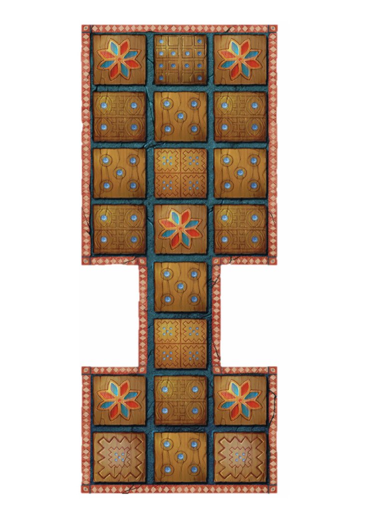 Mesopotamian Lion Hunt Game Board