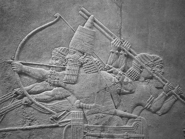 Mesopotamian Lion Hunt Game Board