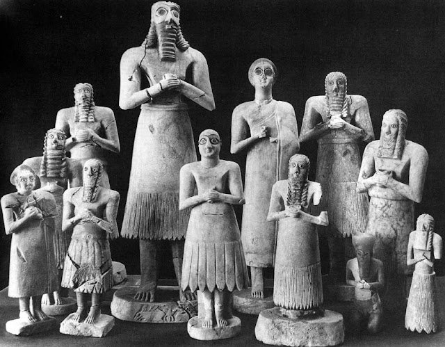 Mesopotamian Temple Votive Statues