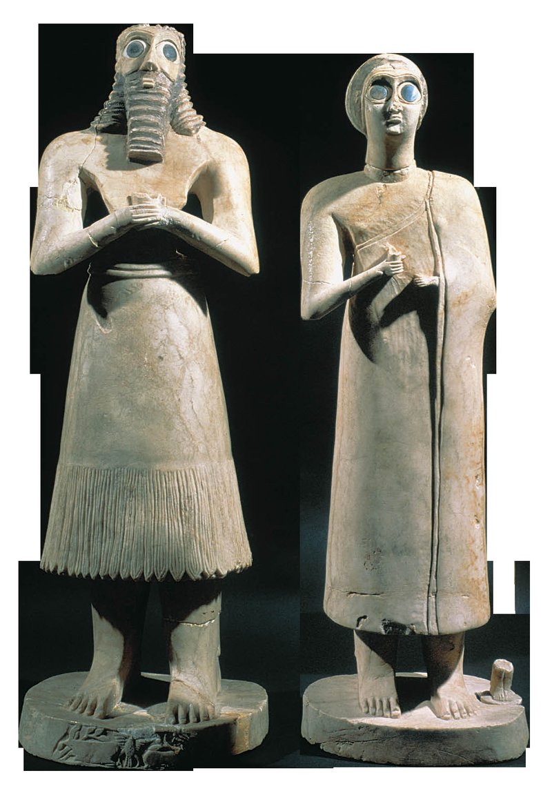 Mesopotamian Temple Votive Statues