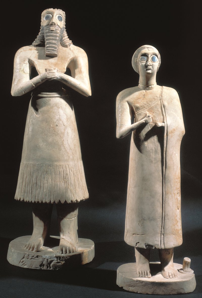 Mesopotamian Temple Votive Statues