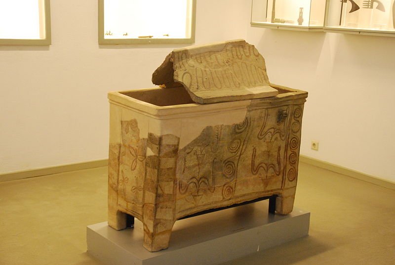Minoan Larnax Burial Coffins