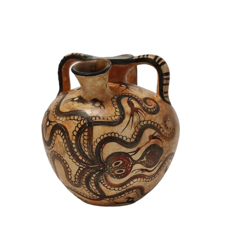 Minoan Octopus Jar Pottery