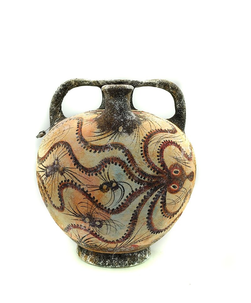 Minoan Octopus Jar Pottery