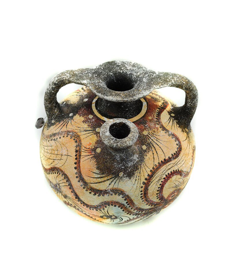 Minoan Octopus Jar Pottery