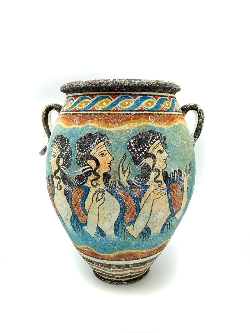 Minoan Octopus Jar Pottery