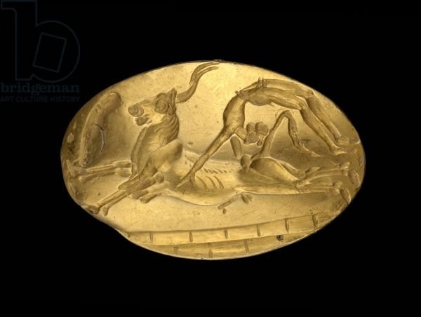 Minoan Seal Stones With Bull Motifs