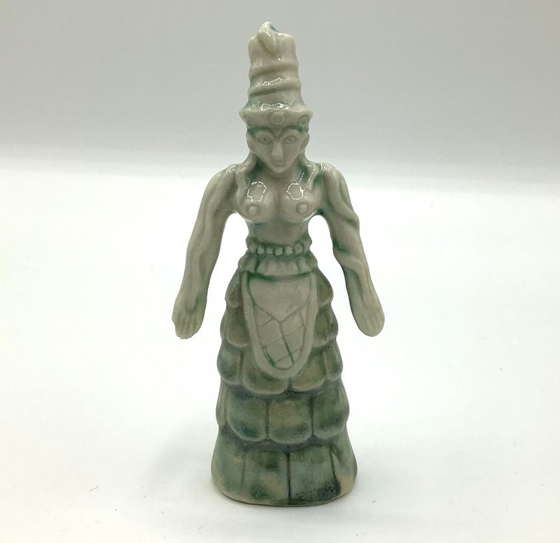 Minoan Snake Goddess Figurines