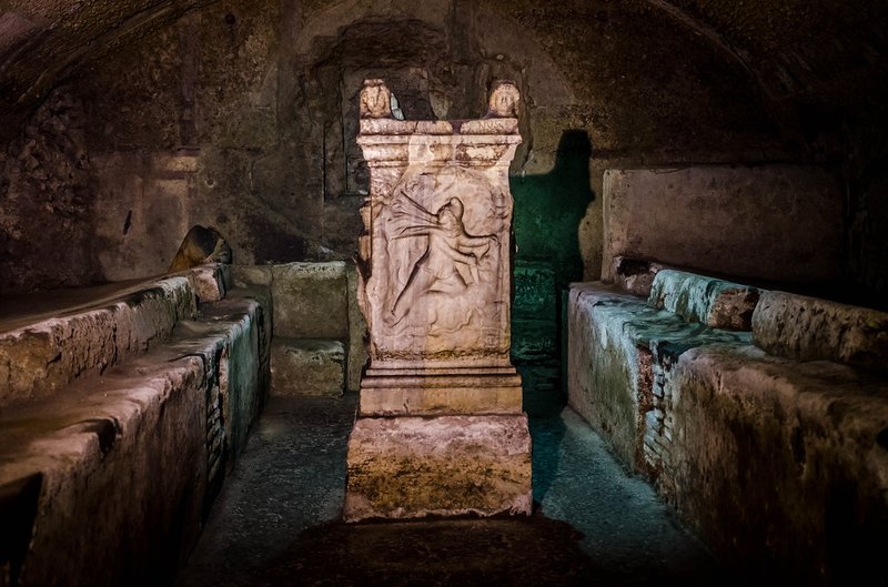 Mithraic Temple Altar Stones
