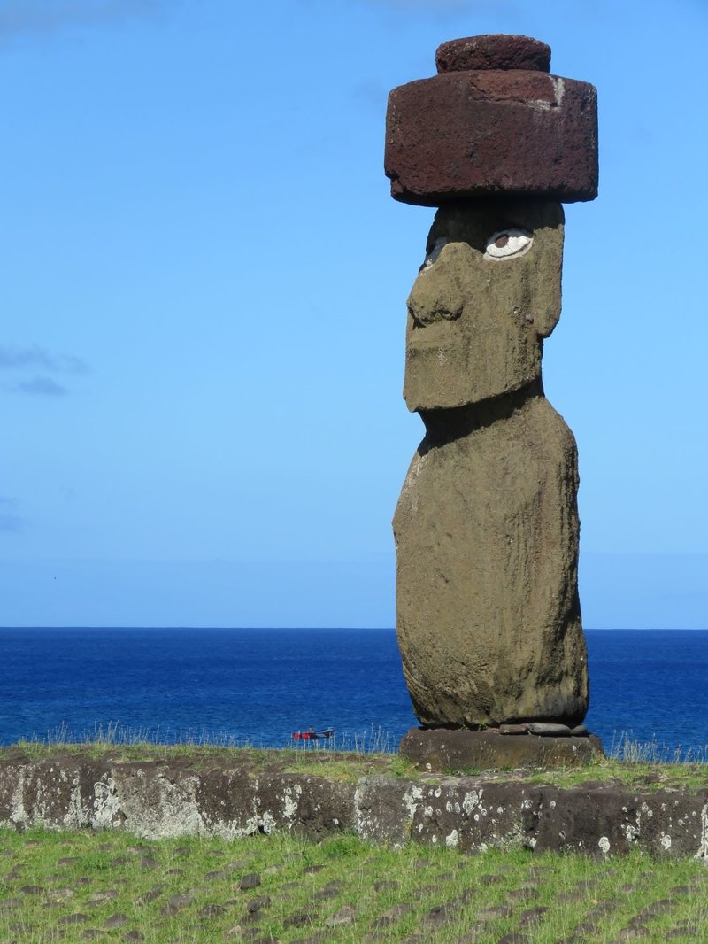 Moai Statues On Easter Island