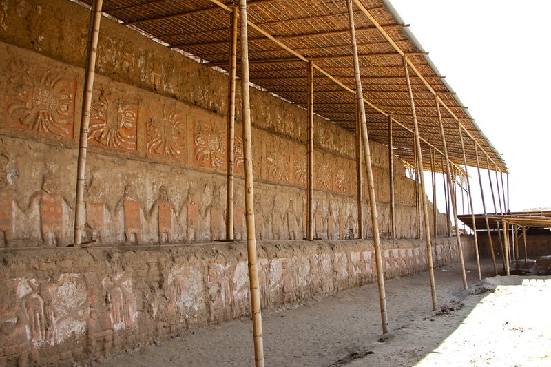 Moche Temple Of The Sun Murals