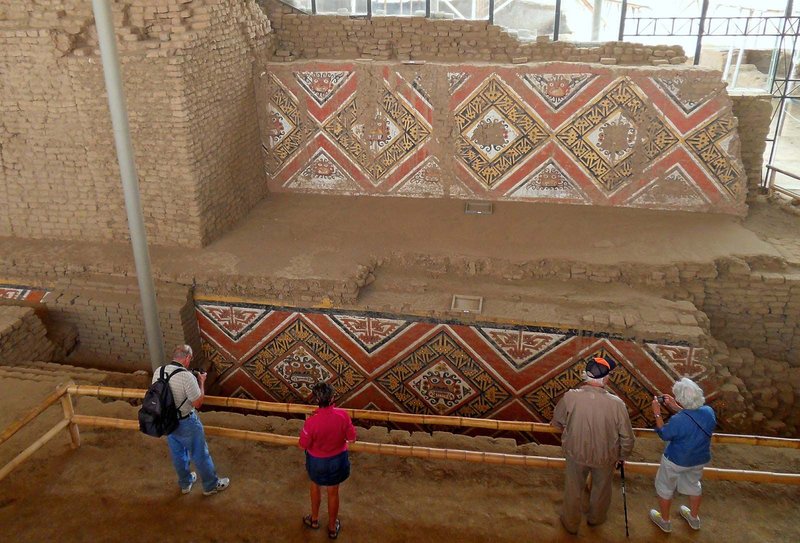 Moche Temple Of The Sun Murals