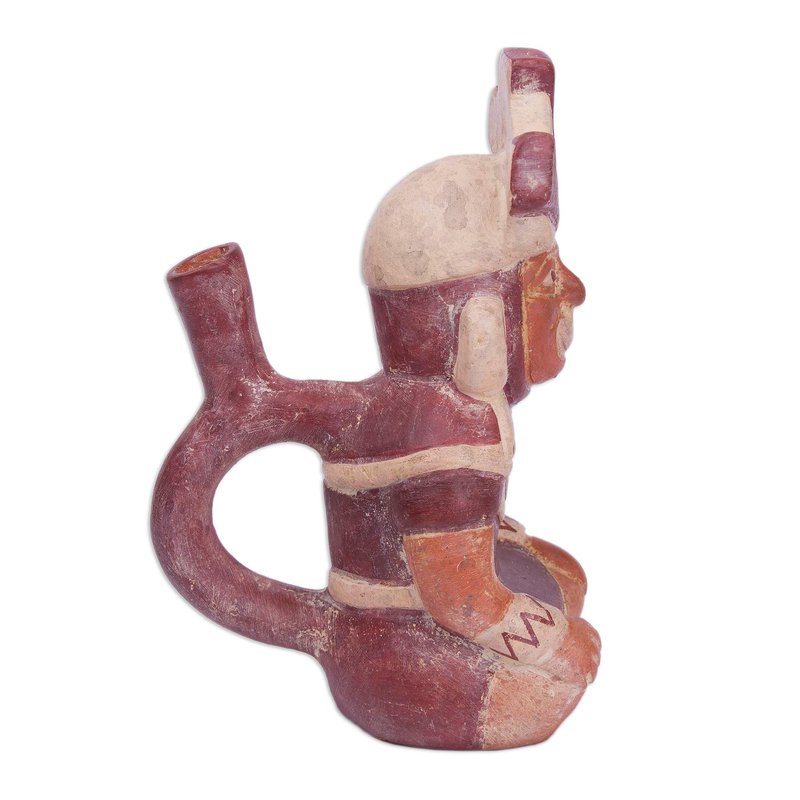 Moche Warrior Pottery Figures
