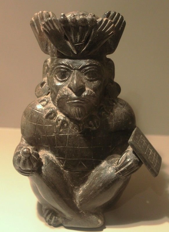Moche Warrior Pottery Figures