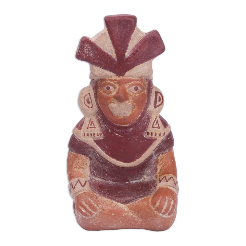 Moche Warrior Pottery Figures