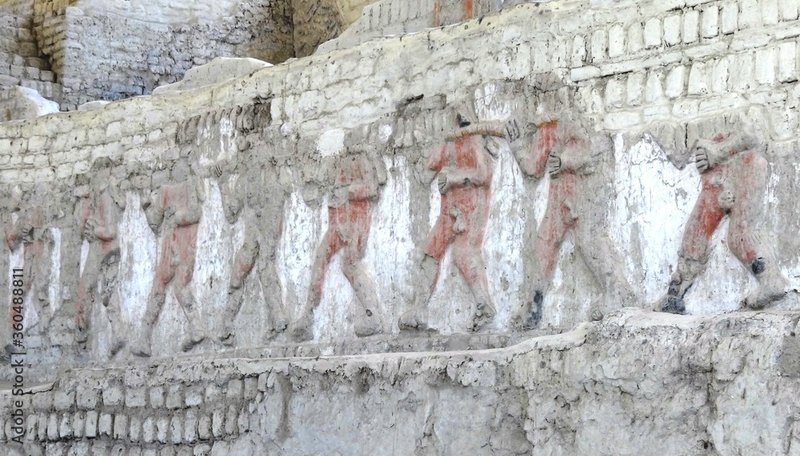 Moche Warrior Sacrifice Murals