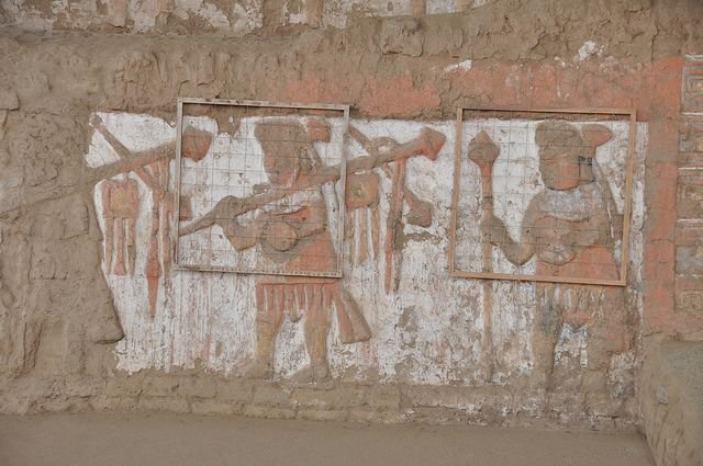 Moche Warrior Sacrifice Murals