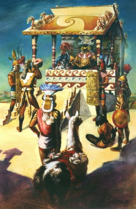Moche Warrior Sacrifice Murals
